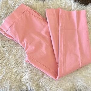 Pink Ann Taylor Devin  fit ankle pants